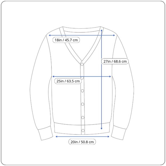 Carole Little Woman 1X Cardigan Sweater Blue White Cotton Button Front - Picture 5 of 5